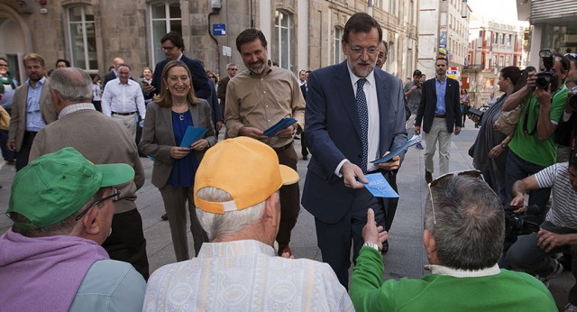 Mariano Rajoy en Pontevedra