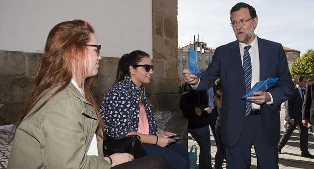 Mariano Rajoy en Pontevedra