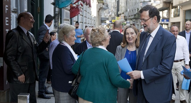 Mariano Rajoy en Pontevedra