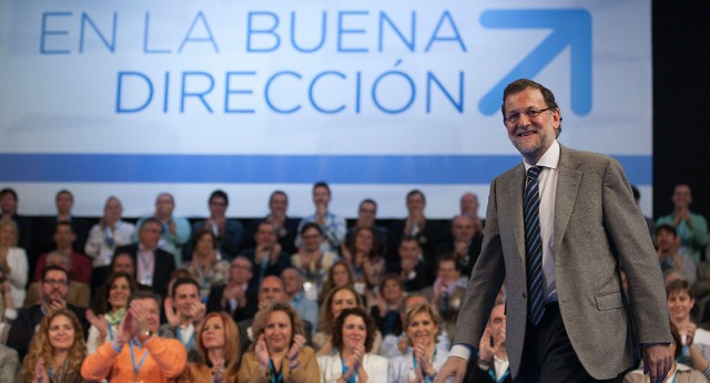 Mariano Rajoy en la clausura de la 21 Intermunicipal Popular en Valencia