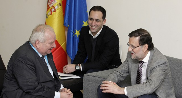 Reunión de Mariano Rajoy con Joseph Daul, presidente del PPE