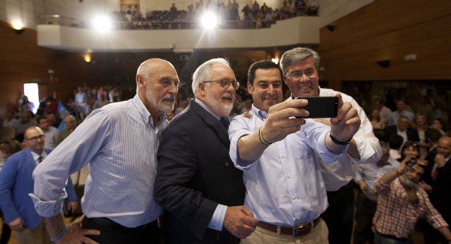 Selfie en el acto de Jaén