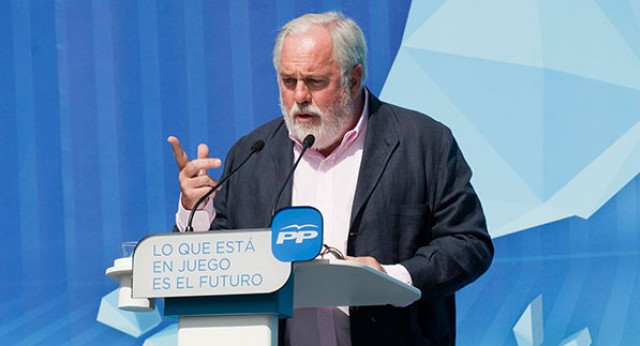  Miguel Arias Cañete durante un acto en Madrid