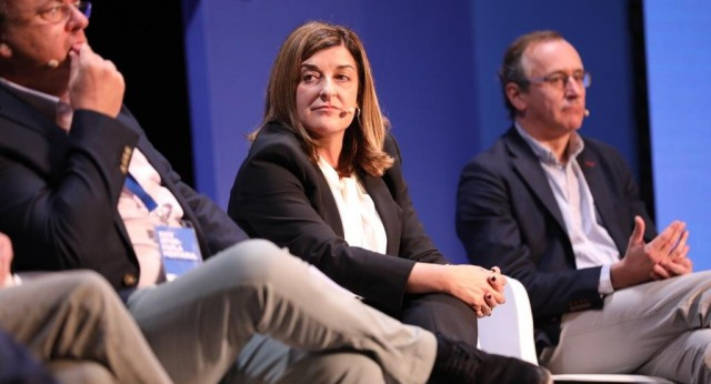 La presidenta del PP de Cantabria, María José Sáenz de Buruaga