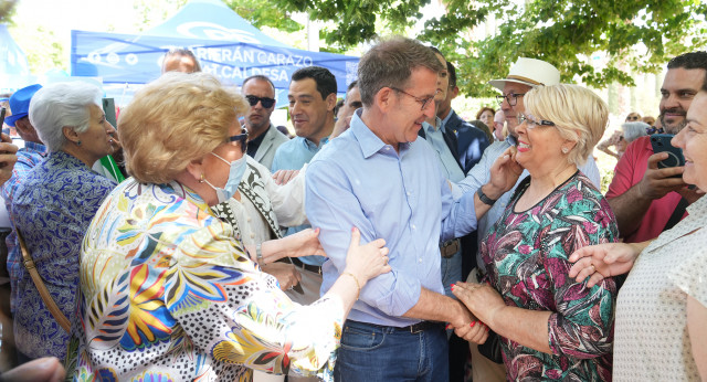 Alberto Núñez Feijóo participa en un acto en Granada