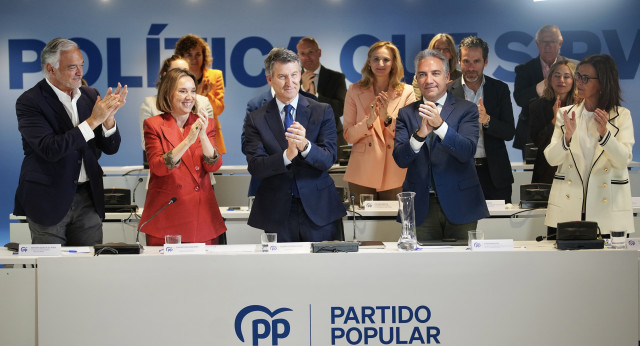 Feijóo en el Comité Ejecutivo Nacional del PP