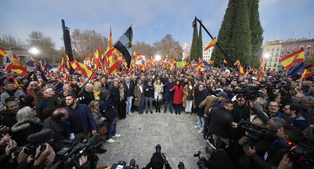 Acto en defensa de la Constitución y de la igualdad de todos los españoles