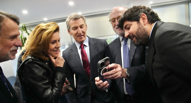 Alberto Núñez Feijóo en el Desayuno Informativo de La Razón