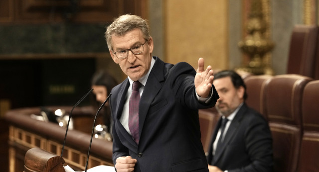 Feijóo en el Congreso de los Diputados