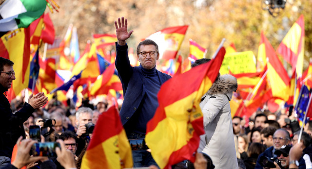 Acto en defensa de la Constitución y de la igualdad de todos los españoles