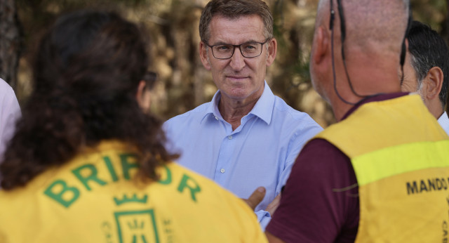 Alberto Núñez Feijóo visita Tenerife