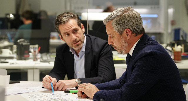 Rueda de prensa de Borja Sémper y Juan Bravo en Génova
