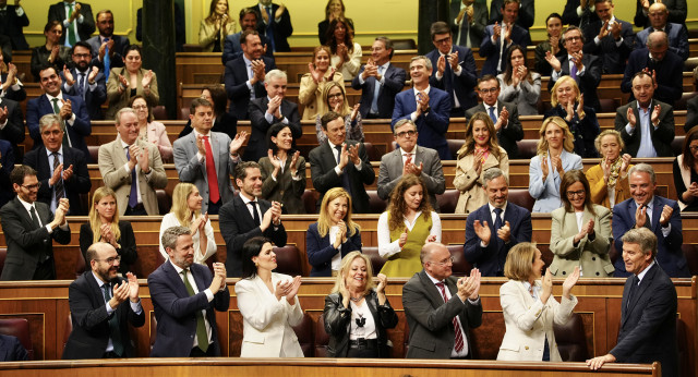 Alberto Núñez Feijóo interviene en el Congreso