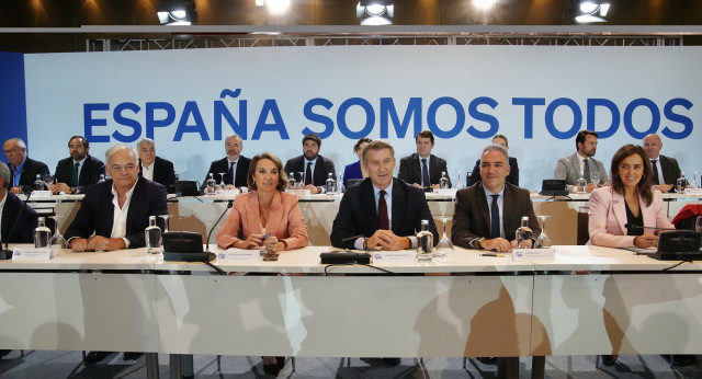  Feijóo en la Junta Directiva Nacional del PP