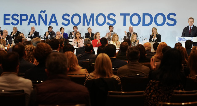  Feijóo en la Junta Directiva Nacional del PP