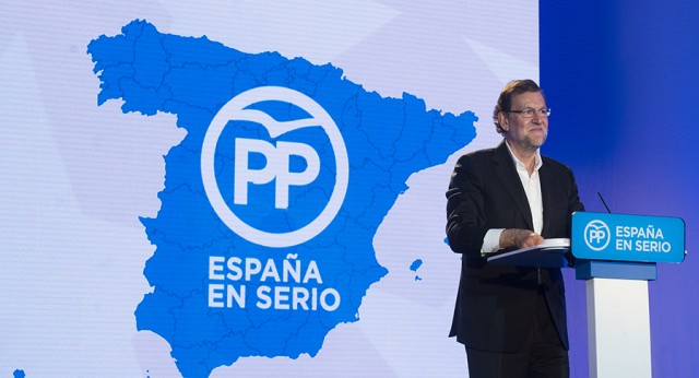 El presidente del Gobierno y del Partido Popular, Mariano Rajoy