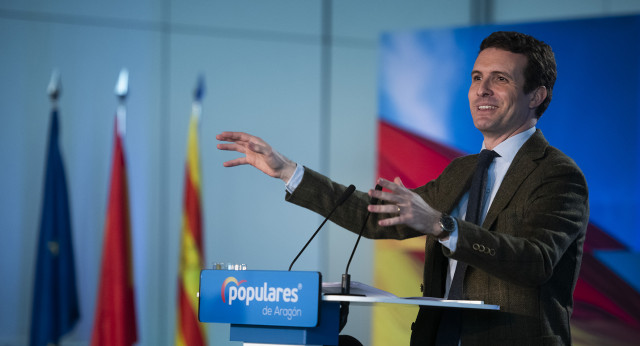 Pablo Casado clausura la Convención de Economía y Empleo del PP en Zaragoza