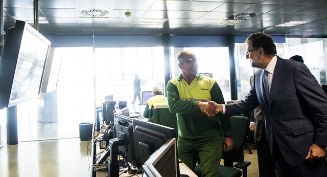 Mariano Rajoy visita la fábrica Heineken