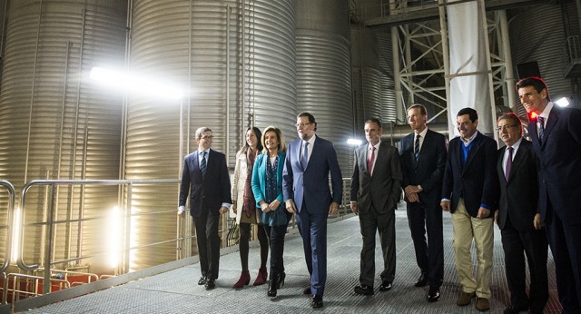 Mariano Rajoy visita la fábrica Heineken