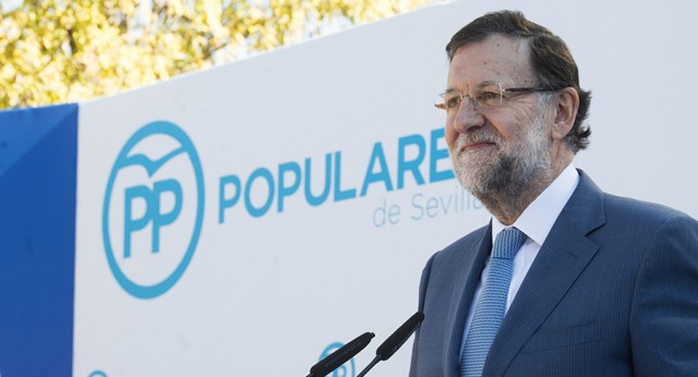 El presidente del Gobierno y del Partido Popular, Mariano Rajoy