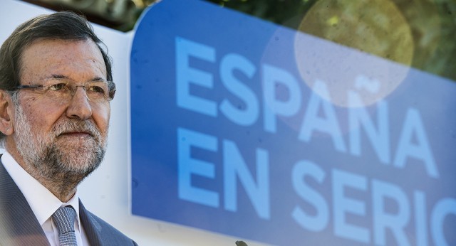 El presidente del Gobierno y del Partido Popular, Mariano Rajoy