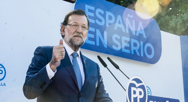 El presidente del Gobierno y del Partido Popular, Mariano Rajoy