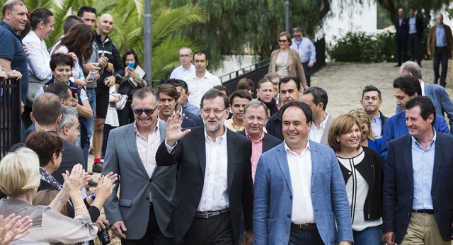 Mariano Rajoy visita Finestrat (Alicante)