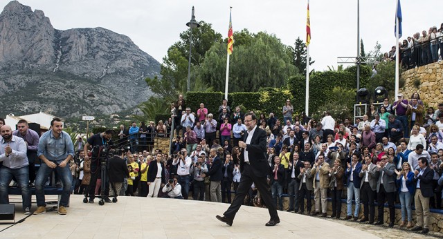 El presidente del Gobierno y del Partido Popular, Mariano Rajoy