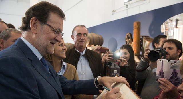 Mariano Rajoy en Las Mesas (Cuenca)