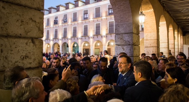 Mariano Rajoy visita la localidad toledana de Ocaña