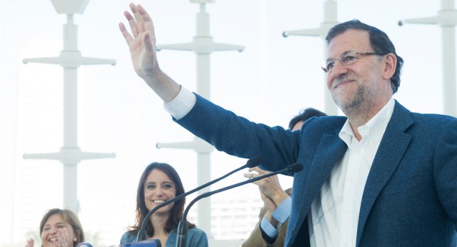 Mariano Rajoy durante su intevención