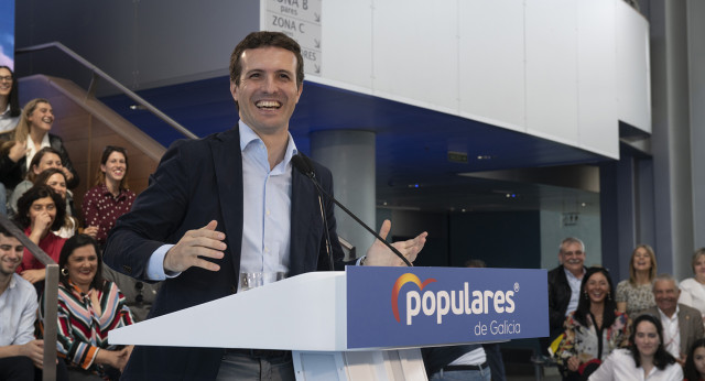 Pablo Casado en Vigo