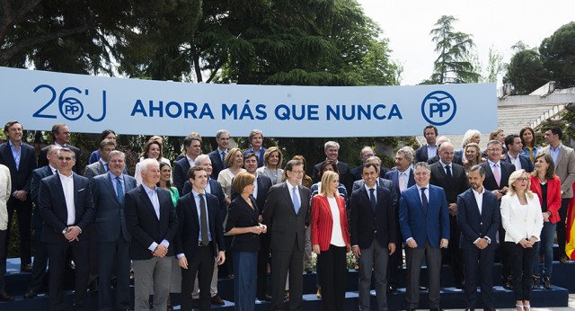 Acto de presentación de candidatos números 1