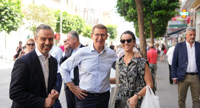 Alberto Núñez Feijóo en Sevilla