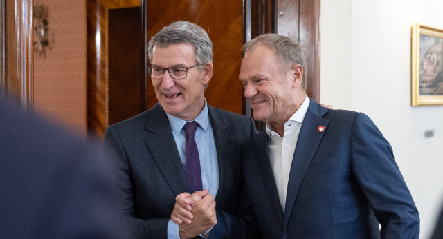 Feijóo se reúne con Donald Tusk