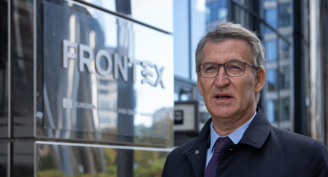 Feijóo visita Frontex