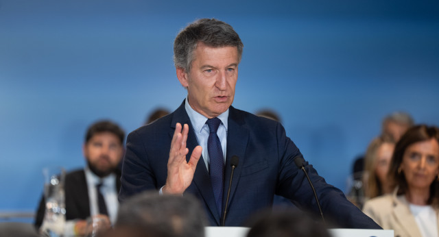 Alberto Núñez Feijóo preside la Junta Directiva Nacional