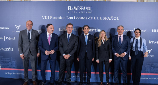 Alberto Núñez Feijóo asiste a los VIII Premios Los Leones, de El Español