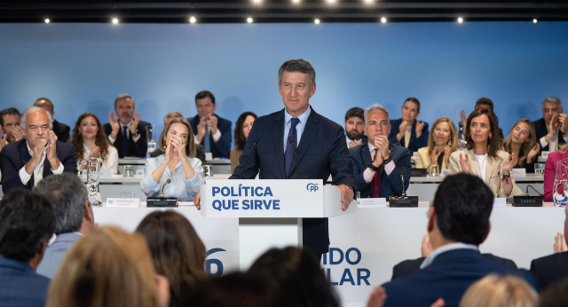 Alberto Núñez Feijóo preside la Junta Directiva Nacional