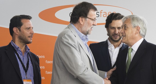 Mariano Rajoy durante la clausura del campus FAES 2014