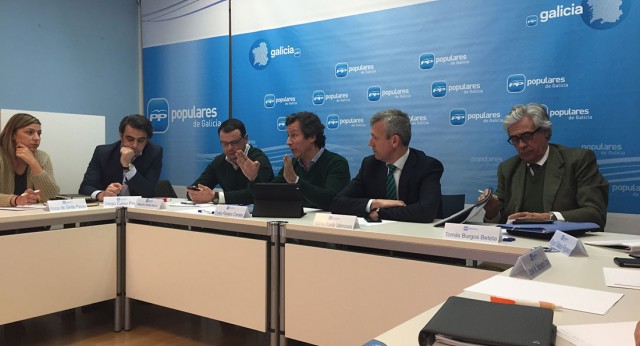 El vicesecretario de Organización y Electoral, Carlos Floriano, visita Galicia