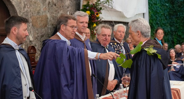 Alberto Núñez Feijóo en la 71ª edición de la Fiesta del Albariño