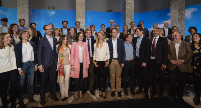 Presentación de los cabezas de lista del PP al Congreso de los Diputados