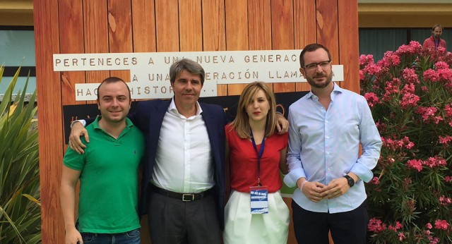 Javier Maroto en el Campus de Verano de NNGG Madrid