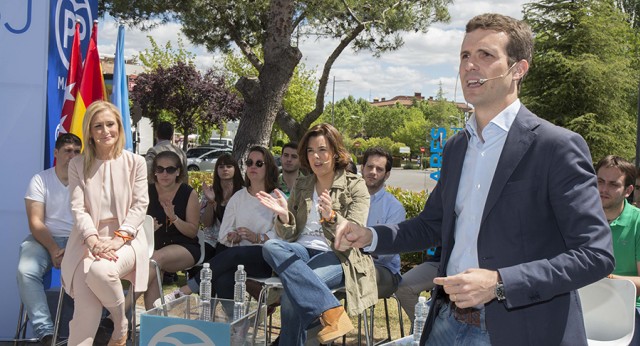 El vicesecretario de Comunicación del PP, Pablo Casado