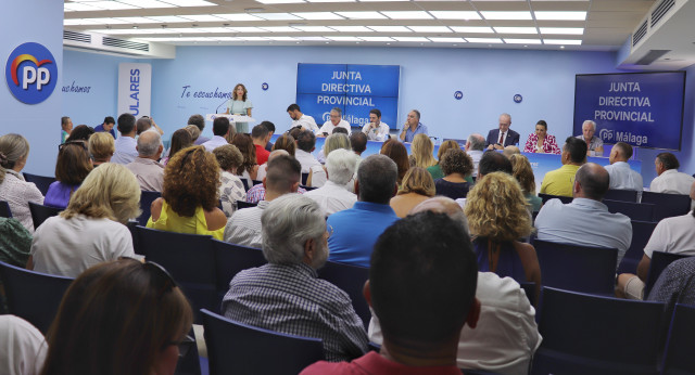Elias Bendodo participa en la Junda Directiva Provincial del PP de Málaga