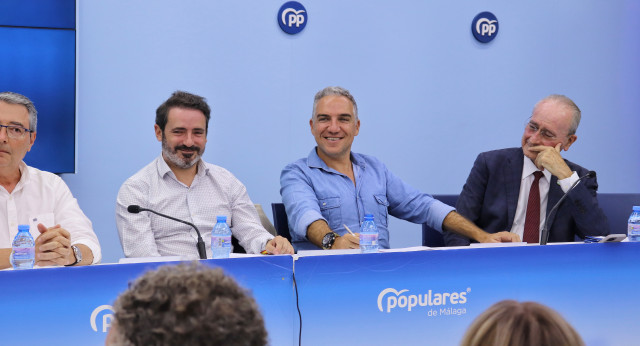 Elias Bendodo participa en la Junda Directiva Provincial del PP de Málaga