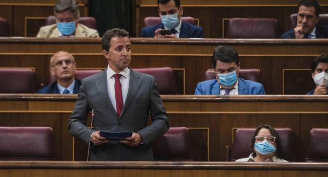 Alberto Herrero Bono en su pregunta en la Sesión de Control al Gobierno