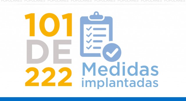 101 de 222 medidas implantadas #ReformaAAPP
