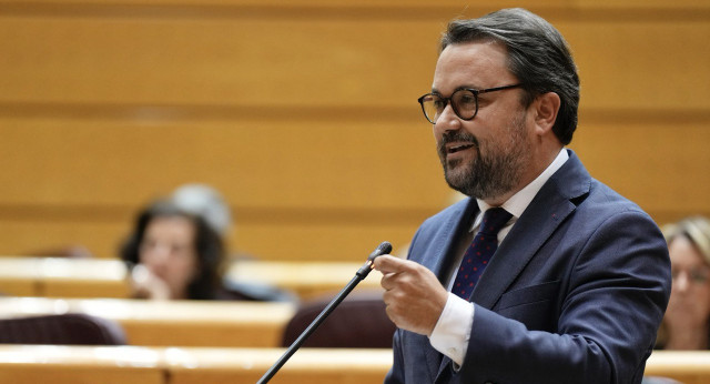 El portavoz adjunto del Grupo Parlamentario Popular y senador por Canarias, Asier Antona